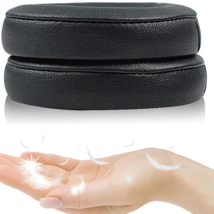 2 PCS For JBL Live 400BT Headset Cover Sponge Earmuffs - Black