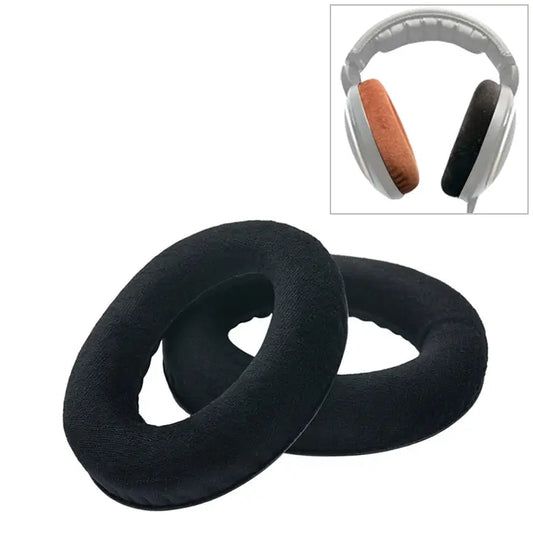 2 PCS For Sennheiser HD515 / HD555 / HD595 / HD598 / HD558 / PC360 Flannel Earphone Cushion Cover Earmuffs Replacement