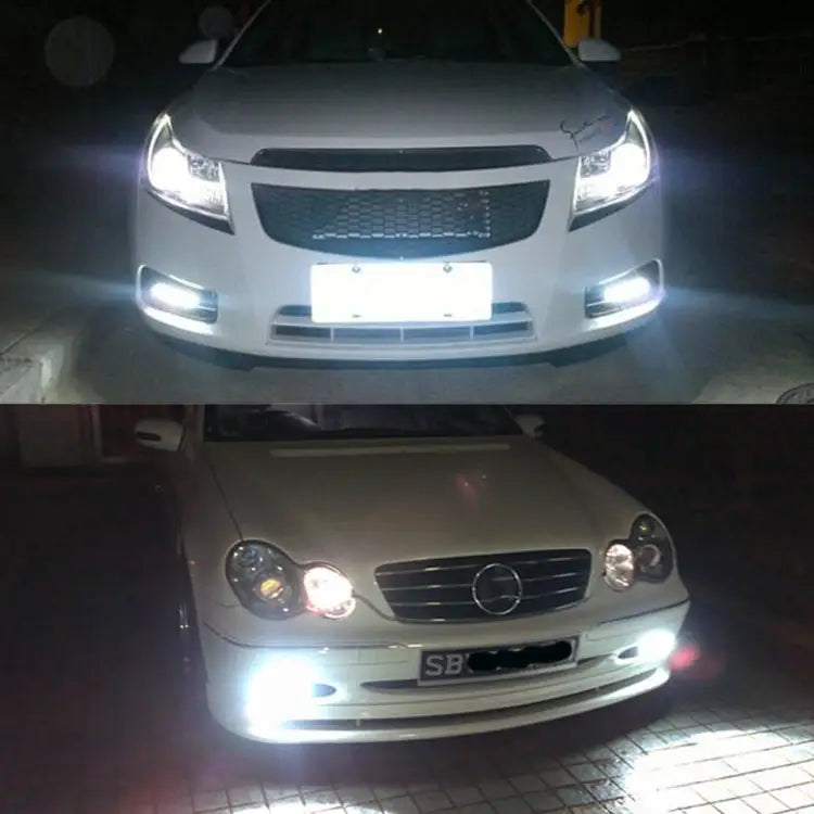 2 PCS H7 DC9-16V / 3.5W / 6000K / 320LM Car Auto Fog Light 12LEDs SMD-ZH3030 Lamps with Constant Current H7 - H7