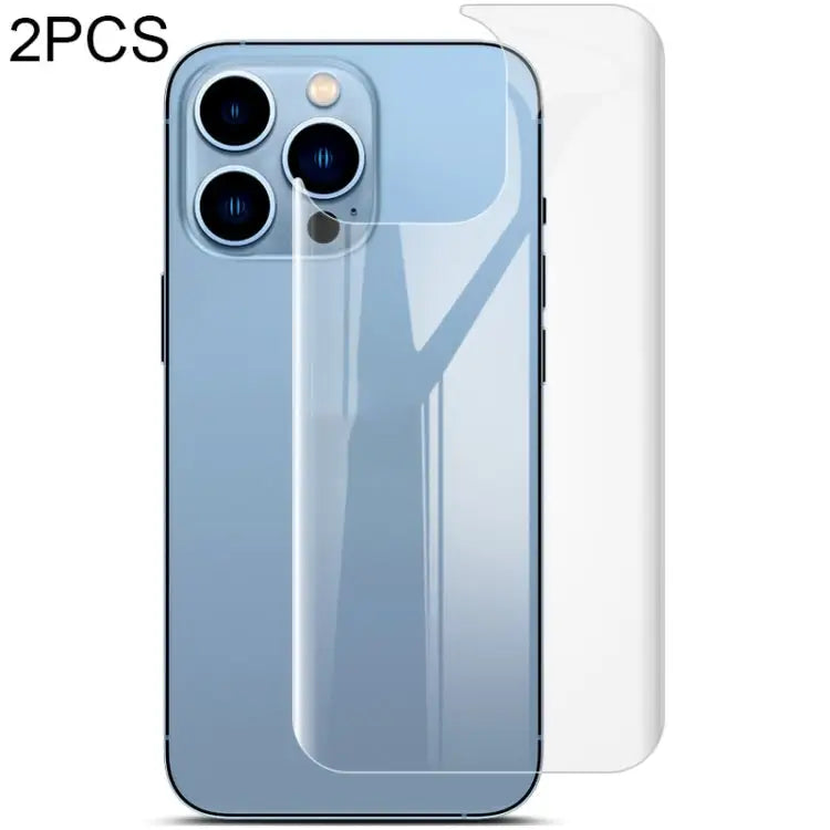 2 PCS IMAK Curved Full Screen Hydrogel Film Back Protector For iPhone 13 For iPhone 13 mini For iPhone 13 Pro