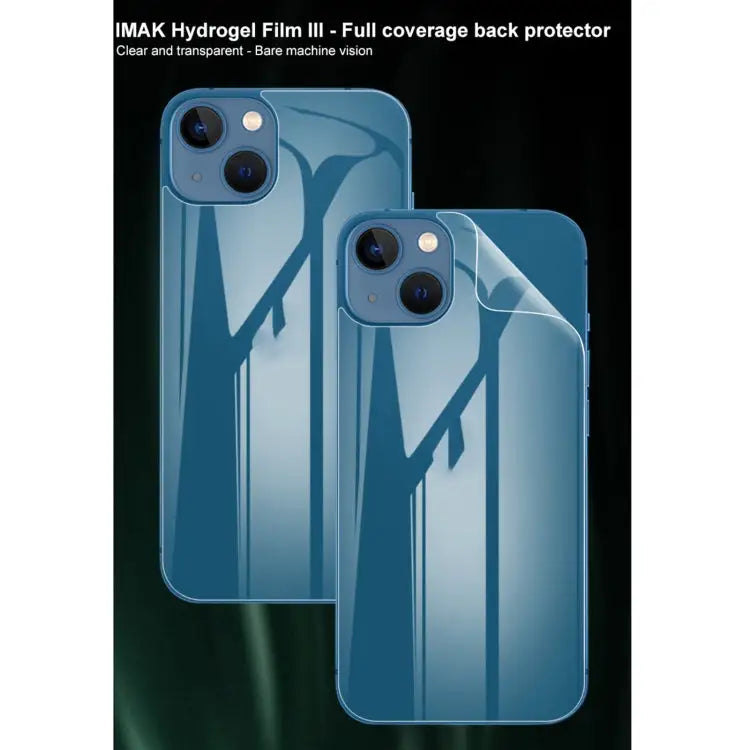 2 PCS IMAK Curved Full Screen Hydrogel Film Back Protector For iPhone 13 For iPhone 13 mini For iPhone 13 Pro