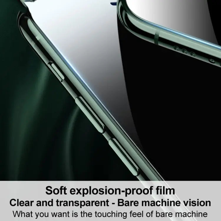 2 PCS IMAK Curved Full Screen Hydrogel Film Front Protector For iPhone 13 For iPhone 13 mini For iPhone 13 Pro