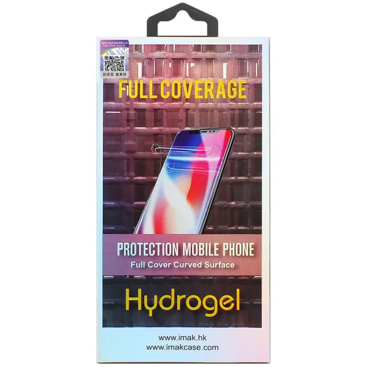 2 PCS IMAK Curved Full Screen Hydrogel Film Front Protector For iPhone 13 For iPhone 13 mini For iPhone 13 Pro