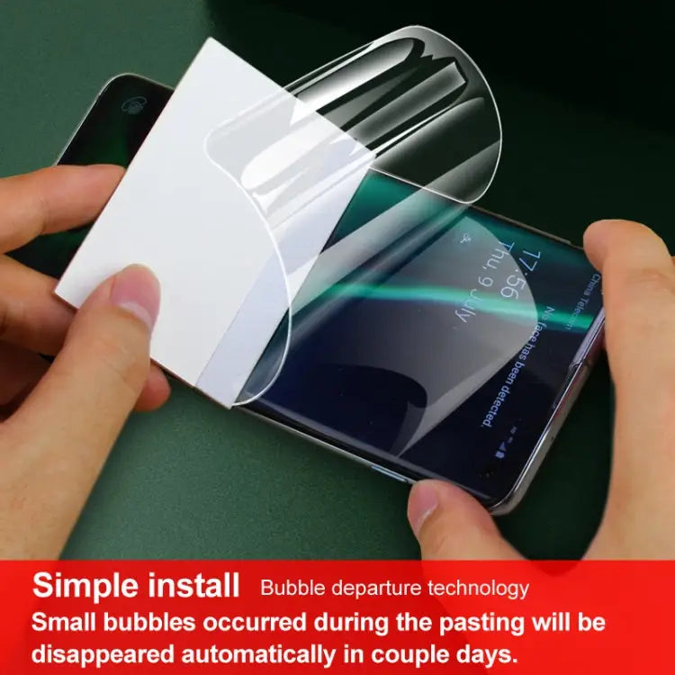 2 PCS IMAK Curved Full Screen Hydrogel Film Front Protector For iPhone 13 For iPhone 13 mini For iPhone 13 Pro