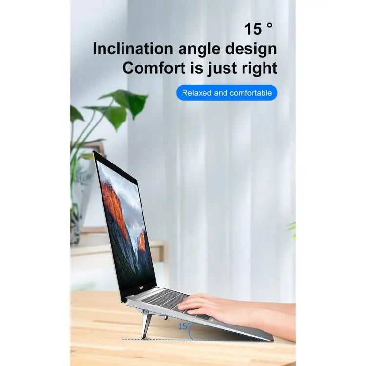 2 PCS R-JUST BJ01 Universal Stickable Shield Shape Laptop Foldable Stand 2 PCS BJ01 - 2 PCS BJ01