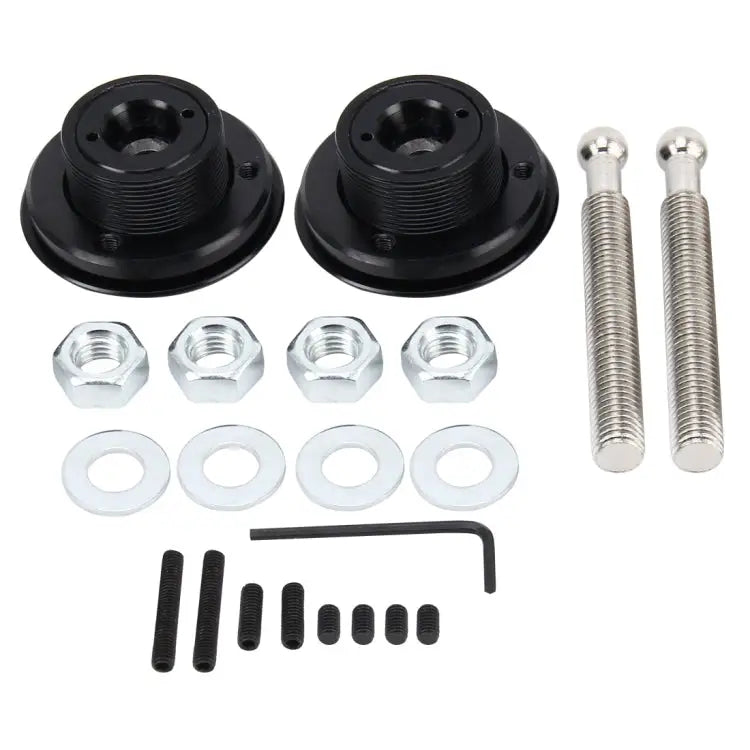 2 PCS Racing Car Cover Lock Aluminum Alloy Car Modification Oil Cap Modified Engine Cover Lock Racing Front Cover Lock