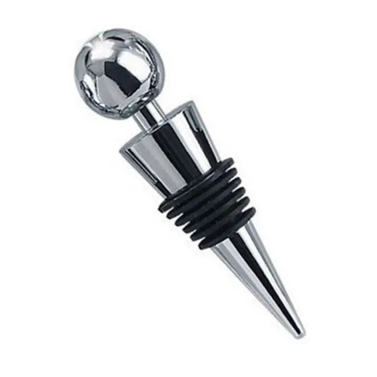 2 PCS Reusable Vacuum Sealed Red Wine Bottle Stopper Round Shape - Round Shape