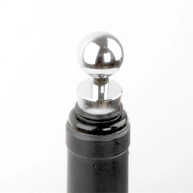 2 PCS Reusable Vacuum Sealed Red Wine Bottle Stopper Round Shape - Round Shape