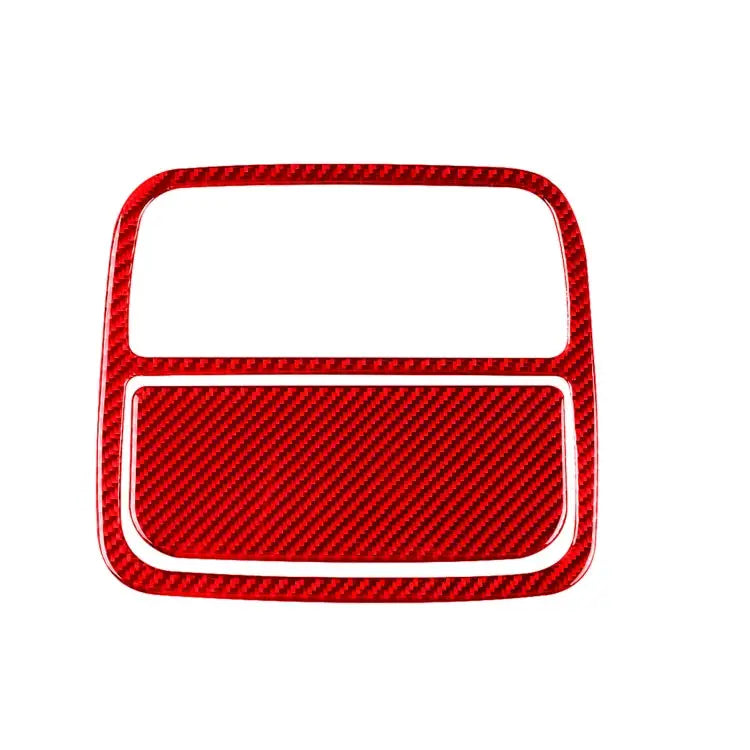 2 PCS Set for Honda CRV 2007-2011 Carbon Fiber Car Front Reading Light Panel Decorative Sticker,Left and Right Drive