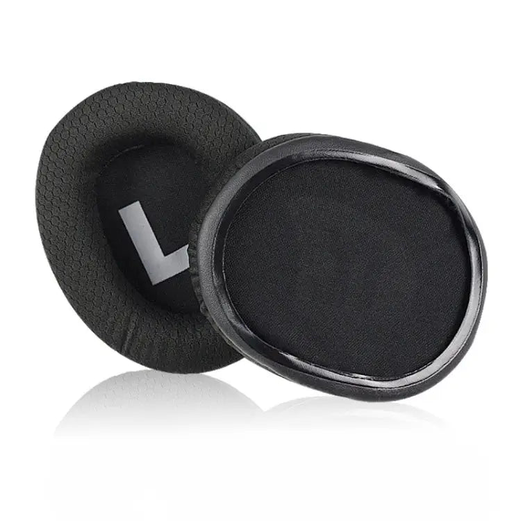 2 PCS Suitable for Somic G936N Commander Headphone Cover Sponge Cover Head-mounted Gaming Earmuffs Black Mesh - Black