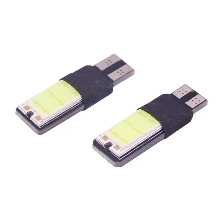 2 PCS T10 3W 160-180LM 2 LED Ice Blue COB LED Decode Car Clearance Lights Lamp DC12V 2 LED COB LEDs COB LEDs
