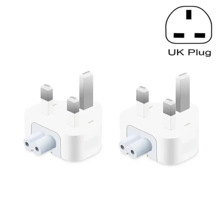 2 PCS XJ01 Power Adapter for iPad 10W 12W Charger & MacBook Series Charger UK Plug UK Plug - UK Plug