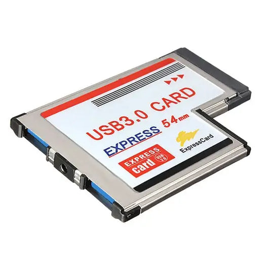 2 Ports USB 3.0 5Gbps PCI 54mm Slot Express Card for Laptop / Notebook 54mm - 54mm