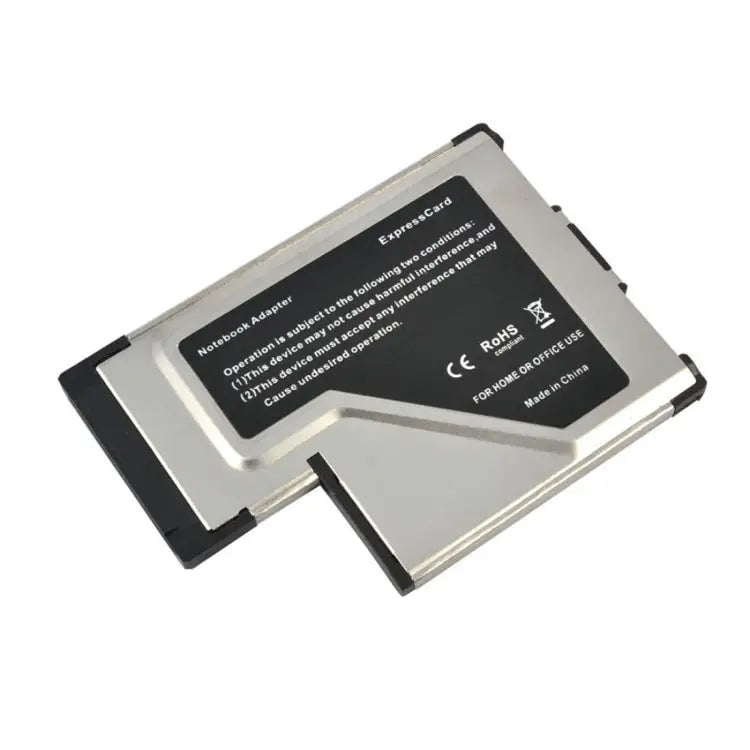 2 Ports USB 3.0 5Gbps PCI 54mm Slot Express Card for Laptop / Notebook 54mm - 54mm