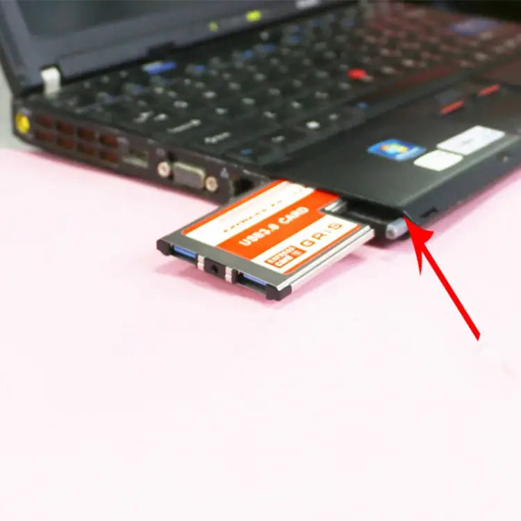 2 Ports USB 3.0 5Gbps PCI 54mm Slot Express Card for Laptop / Notebook 54mm - 54mm