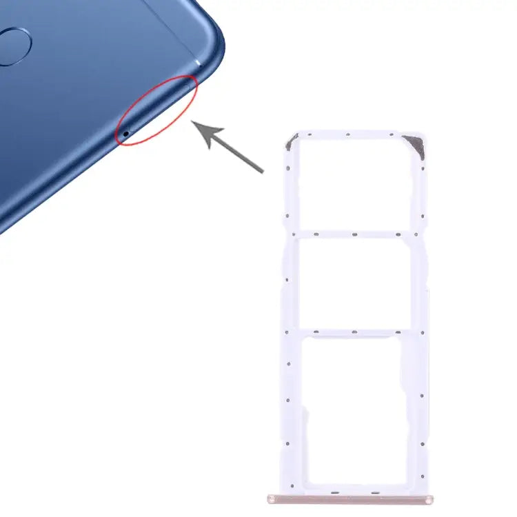 2 SIM Card Tray + Micro SD Card Tray for Huawei Honor Play 7C For Huawei Play 7C For Honor Play 7C - For Huawei Play 7C