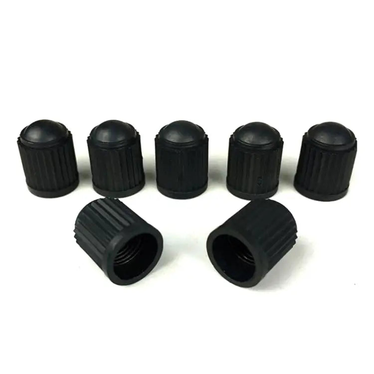 200 PCS Black Tire valve Dust Rubber Cap For Bicycle And Car Diameter: 10mm(Black) 200 PCS - 200 PCS