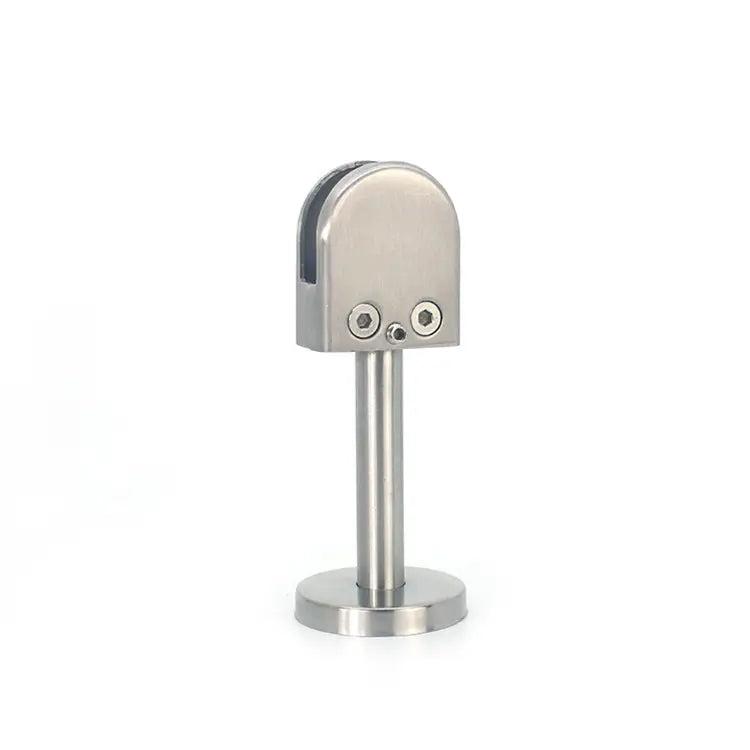 201 Stainless Steel Glass Fish Mouth Support Rod Fixing Clip with 14x100mm Rod Specification: M M with 14x100mm Rod