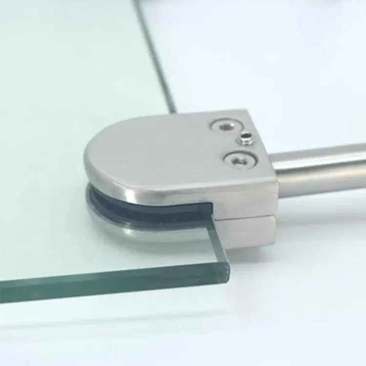 201 Stainless Steel Glass Fish Mouth Support Rod Fixing Clip with 14x100mm Rod Specification: M M with 14x100mm Rod