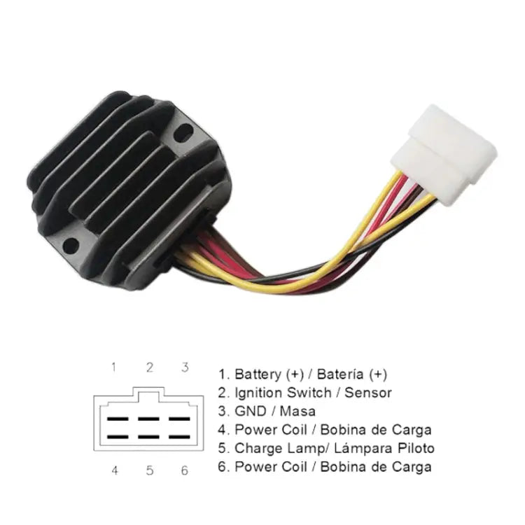 2011.10 Motorcycle Rectifier For 170 15A M70121 21066-2056 M97348 2011.10 - 2011.10