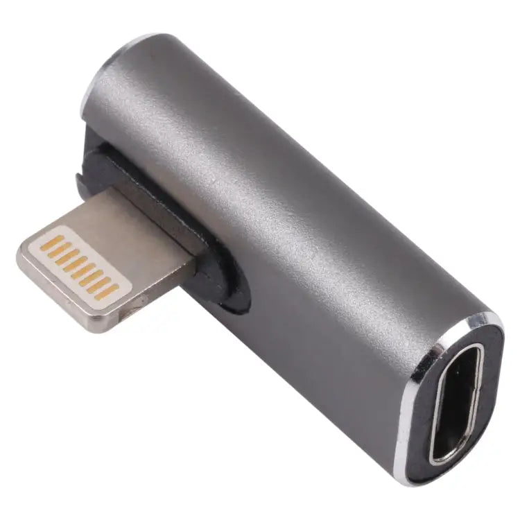 20W 8 Pin Male to USB-C / Type-C Female Elbow Charging Adapter Elbow - Elbow