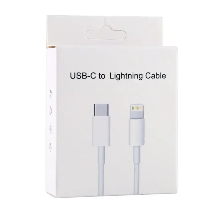 20W 9V/2A 1M USB-C / Type-C to 8 Pin PD Fast Charging Cable for iPhone iPad Cable Length: 1m - 20W 9V/2A
