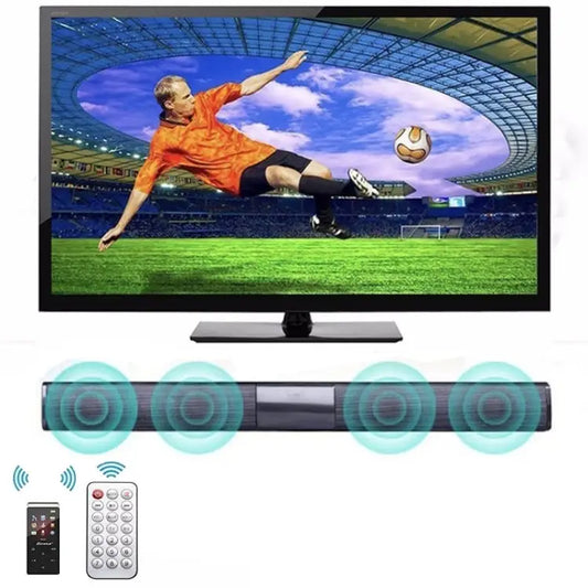 20W TV Soundbar Bluetooth Speaker FM Radio Home Theater System Portable Wireless Subwoofer Bass MP3 Music Boombox