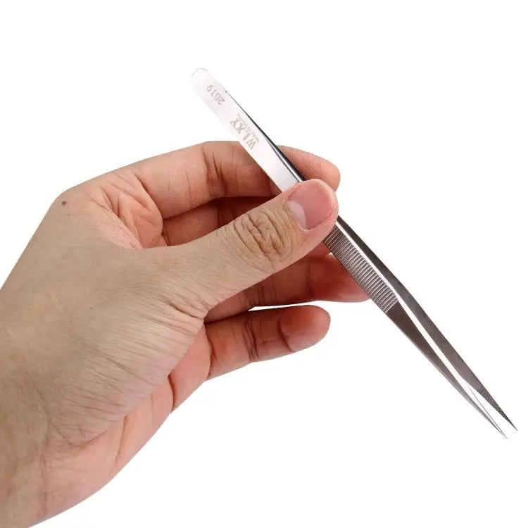 2109A Stainless Steel Anti-Slip Tweezers - 2109A