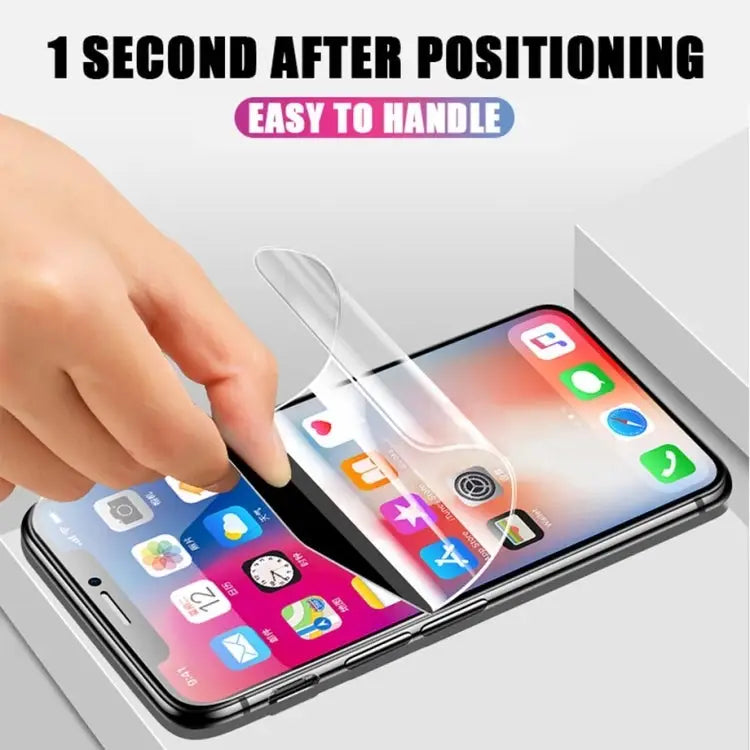 25 PCS 0.1mm 2.5D Full Cover Anti-spy Screen Protector Explosion-proof Hydrogel Film For iPhone 12 mini (25 PCS)