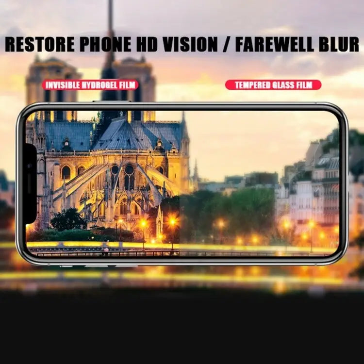 25 PCS 0.1mm 2.5D Full Cover Anti-spy Screen Protector Explosion-proof Hydrogel Film For iPhone 12 mini (25 PCS)