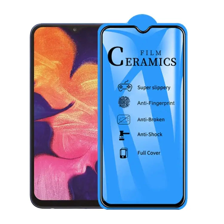 25 PCS 2.5D Full Glue Full Cover Ceramics Film for Galaxy A10 / M10 For Galaxy A10 / M10 (25 PCS) - For Galaxy A10