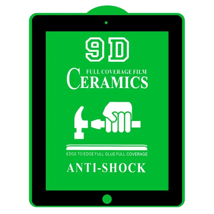 25 PCS 9D Full Screen Full Glue Ceramic Film For iPad 4 / 3 / 2 9.7 inch (25 PCS) For iPad 10.2 2021 / 2020 / 2019 (25