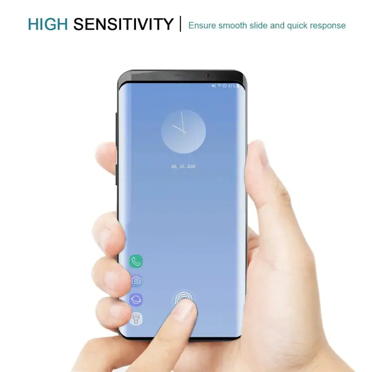 25 PCS For Galaxy S10 0.3mm 9H 3D Full Screen Tempered Glass Film Screen Fingerprint Unlocking is Supported