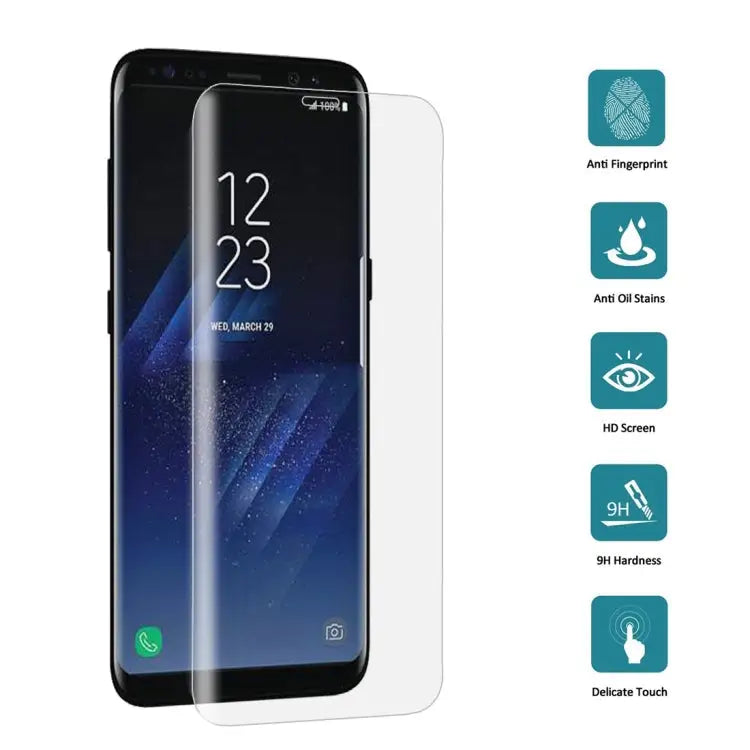 25 PCS For Galaxy S8 Full Screen Tempered Glass Screen Protector For Galaxy S8 - For Galaxy S8