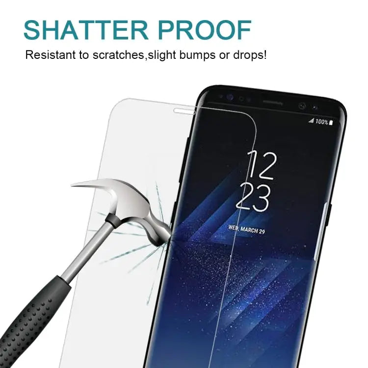 25 PCS For Galaxy S8 Full Screen Tempered Glass Screen Protector For Galaxy S8 - For Galaxy S8
