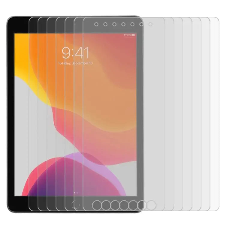 25 PCS For iPad 10.2 2021 / 2020 / 2019 9H 2.5D Tempered Glass Film For iPad 10.2 2021 / 2020 / 2019(2.5D)(25 PCS)