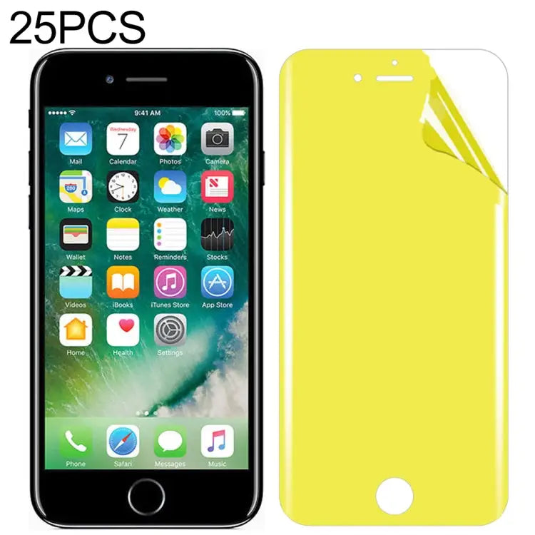 25 PCS For iPhone 7 Plus / 8 Plus Soft TPU Full Coverage Front Screen Protector - For iPhone 7 Plus(25 PCS)