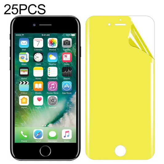 25 PCS For iPhone SE 2020 / 8 / 7 Soft TPU Full Coverage Front Screen Protector - For iPhone 7 / 8(25 PCS)
