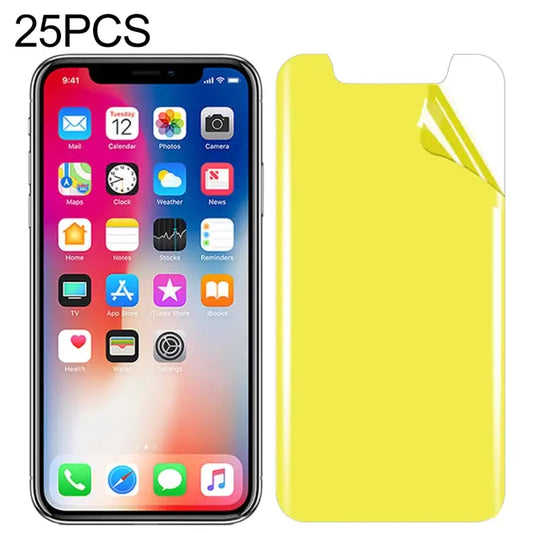25 PCS For iPhone X / XS Soft TPU Full Coverage Front Screen Protector - For iPhone X / XS(25 PCS)