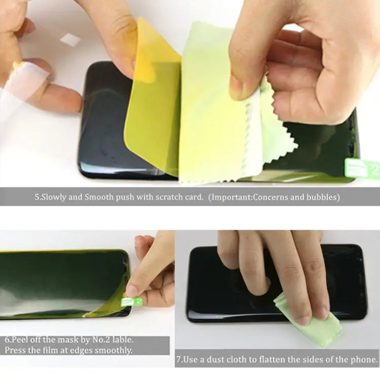 25 PCS For iPhone X / XS Soft TPU Full Coverage Front Screen Protector - For iPhone X / XS(25 PCS)