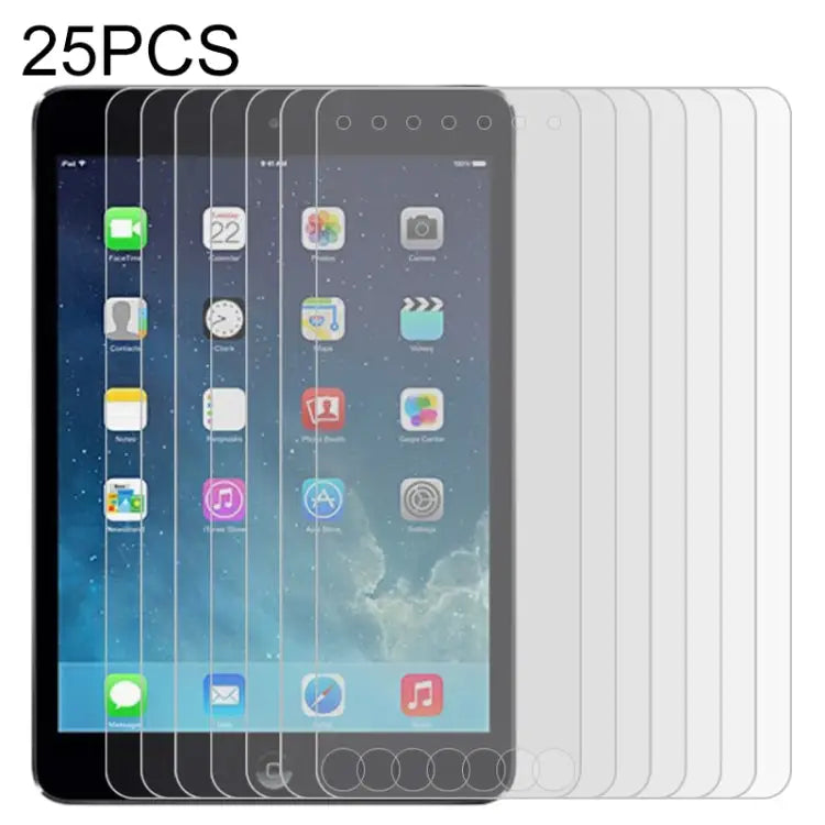 25 PCS Full Screen HD PET Screen Protector For iPad 4 / 3 / 2 For iPad 9.7 (2018) & (2017) For iPad mini 3 / 2 / 1