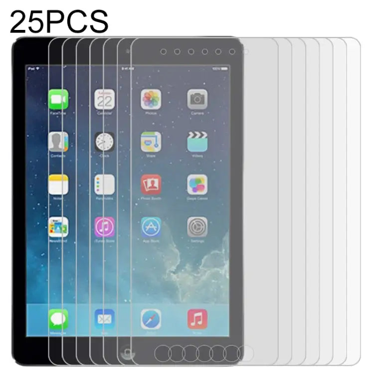 25 PCS Full Screen HD PET Screen Protector For iPad 4 / 3 / 2 For iPad 9.7 (2018) & (2017) For iPad mini 3 / 2 / 1
