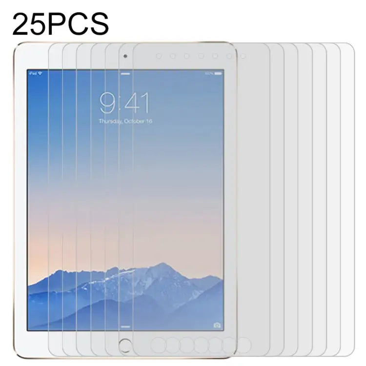 25 PCS Full Screen HD PET Screen Protector For iPad 4 / 3 / 2 For iPad 9.7 (2018) & (2017) For iPad mini 3 / 2 / 1