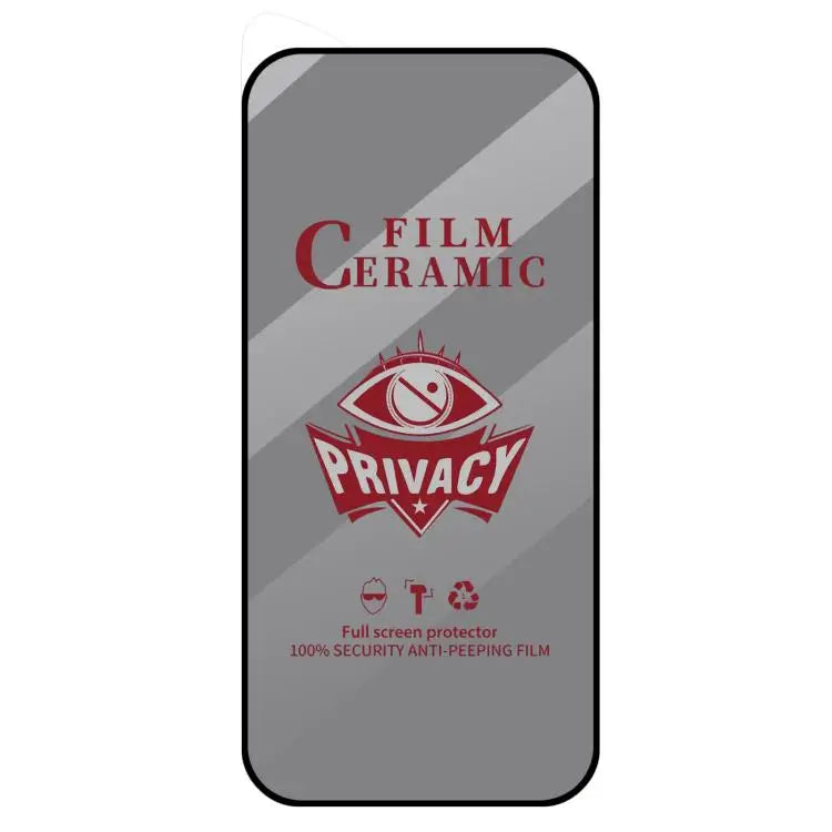 25pcs Full Coverage HD Privacy Ceramic Film - Apple Accessories