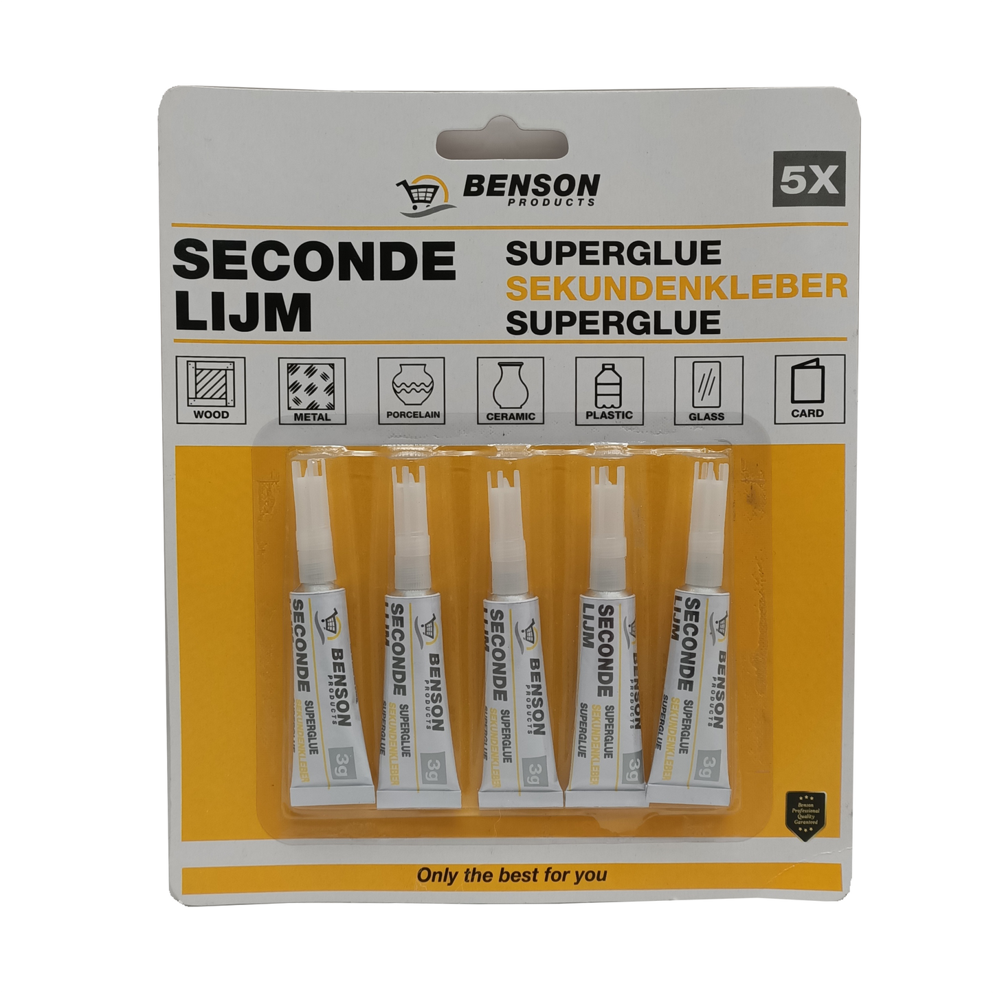 CG0905A Secondenlijm 5 dl.