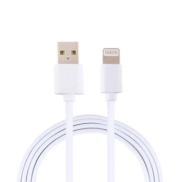 2A USB Male to 8 Pin Male Interface Injection Plastic Charge Cable Length: 1.5m - 8 Pin