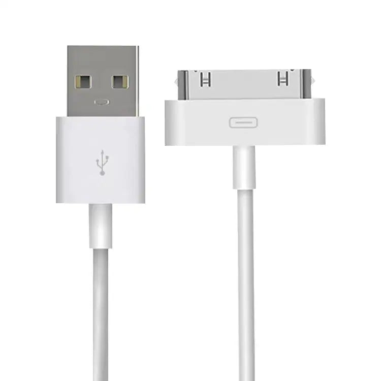 2m 30 Pin Data Sync Cable For iPhone 4 & 4S iPhone 3GS / 3G iPad 3 / iPad 2 / iPad - White