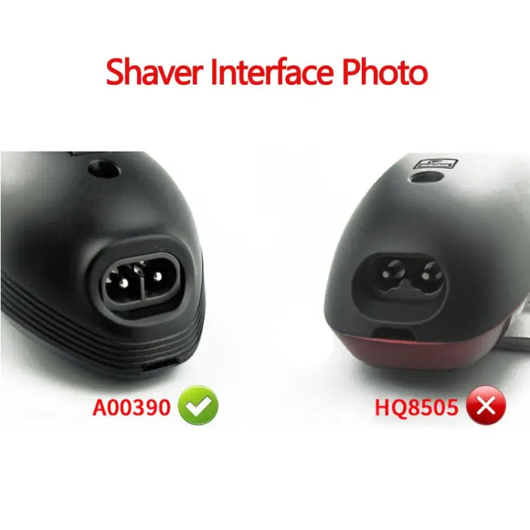 2pcs A00390 4.3V USB Charger Power Cord for PHILIPS Shaver RQ310 S510 YQ300 S100 2pcs A00390 USB Plug - 2pcs A00390 USB