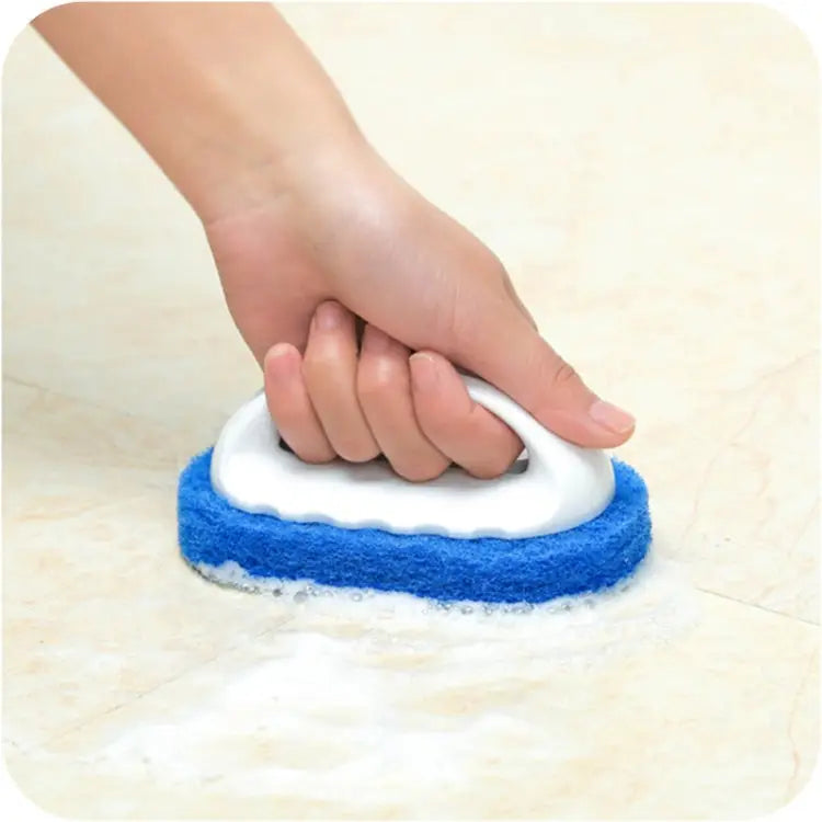 2pcs Decontamination Sponge Hard Bottom Cleaning Brushes Dry and Wet Cleaning Brush for Kitchen / Cooking Bench