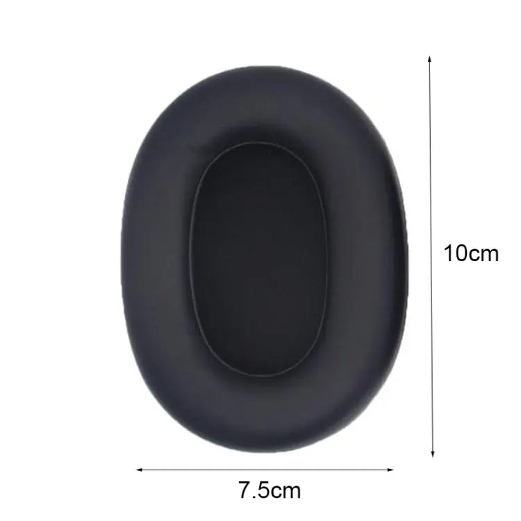 2pcs For Jabra Elite 85h Headphone Leather Case Sponge Earmuffs Earpad Protective Cover For Jabra Elite 85h - For Jabra